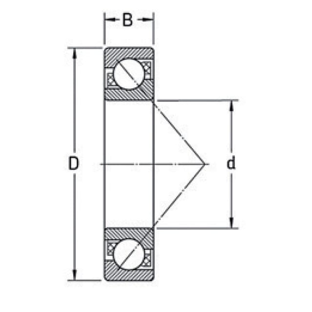 Spindellager 7007 CD/P4A SKF