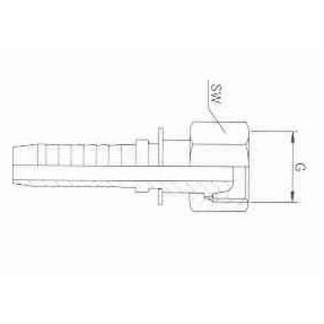 Dichtkegelnippel BSP-Gewinde DKR