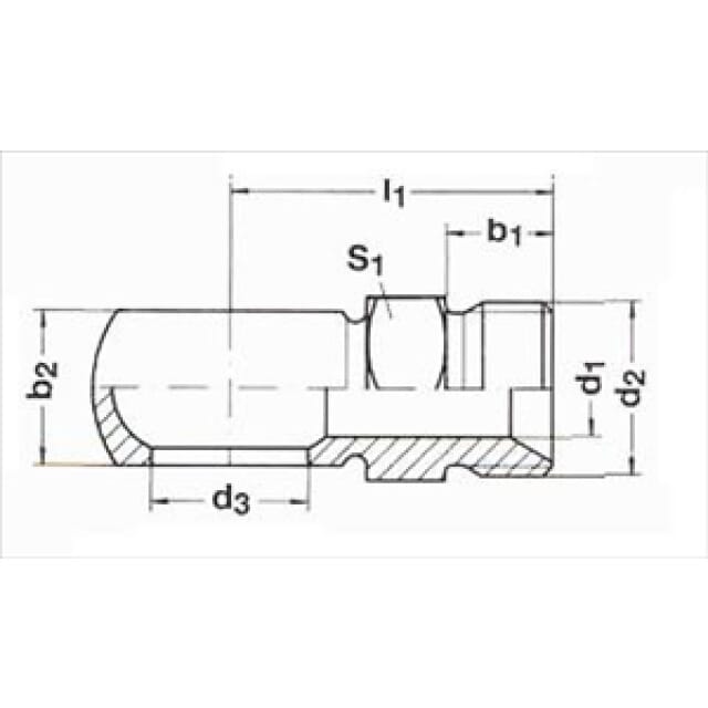 Stutzen DM 12 - M 14*1,5 39 5712 483 080 ND-Ringschraub