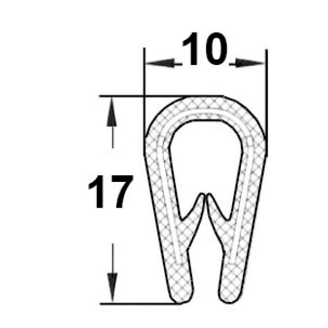 Kantenschutzprofil KSP004