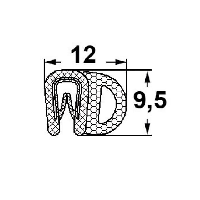Kantenschutzprofil KSP006