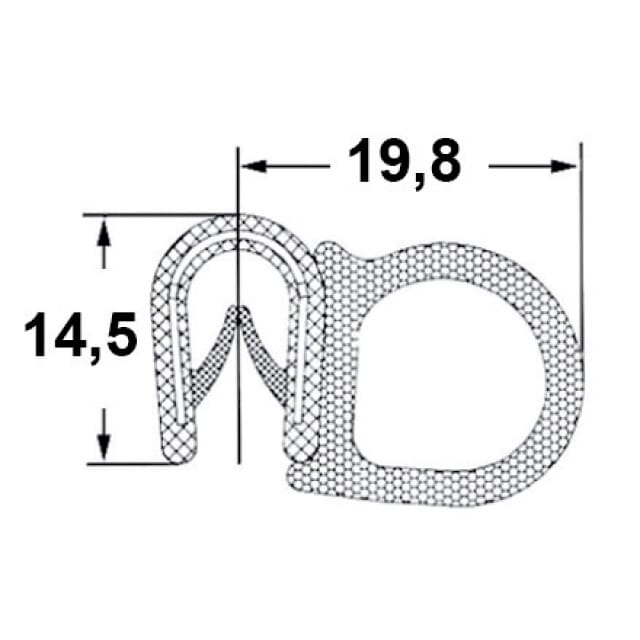 Kantenschutzprofil KSP008