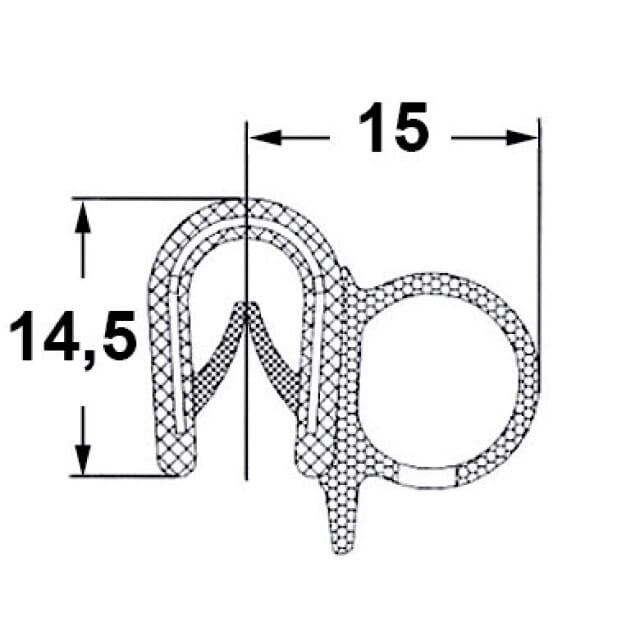 Kantenschutzprofil KSP012