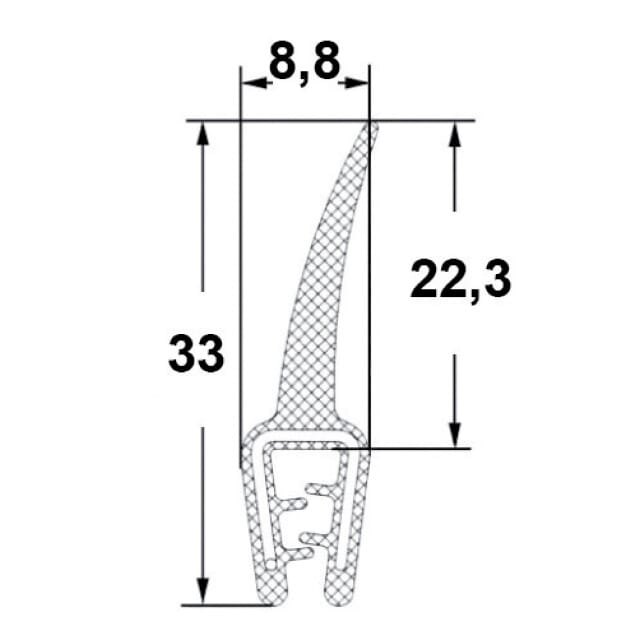 Kantenschutzprofil KSP013