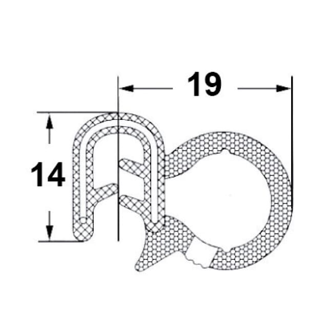 Kantenschutzprofil KSP015