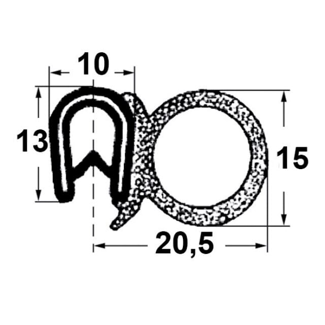 Kantenschutzprofil KSP021