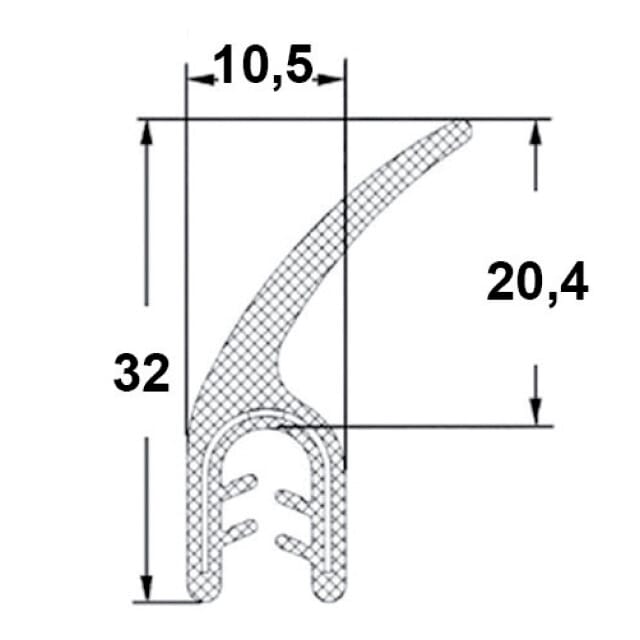 Kantenschutzprofil KSP022