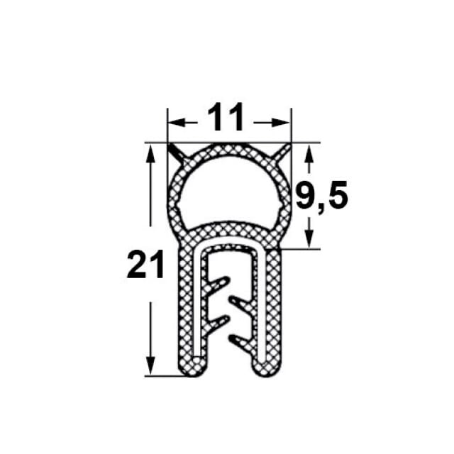 Kantenschutzprofil KSP024