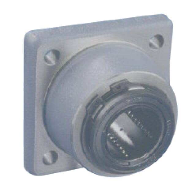 Flansch - Linearlagereinheit LVCR 16 D-2LS