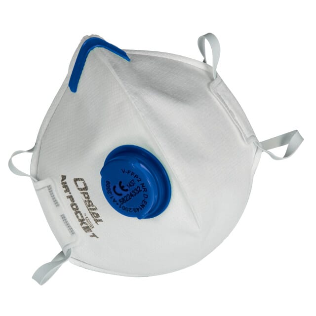OPSIAL Feinstaubmaske m. Ausatemventil AIR-POCKET FFP2