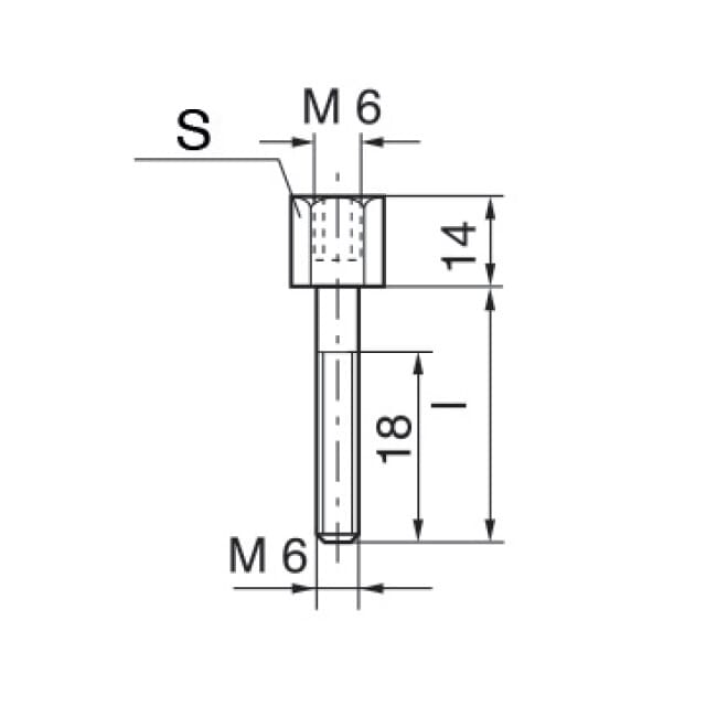 Aufbauschraube Serie A