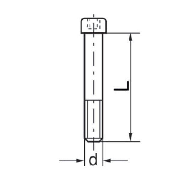 Innensechskantschraube verzinkt IS-B1           912/8.8VZ/M 6x35