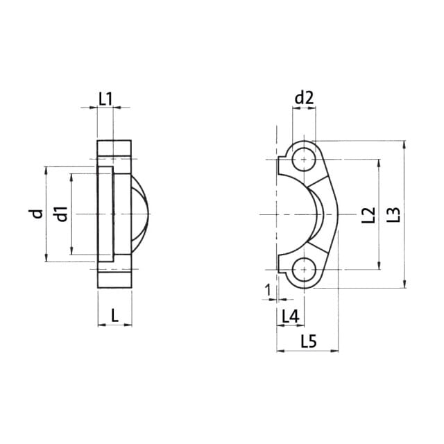 SAE-Halbflansch 6000psi