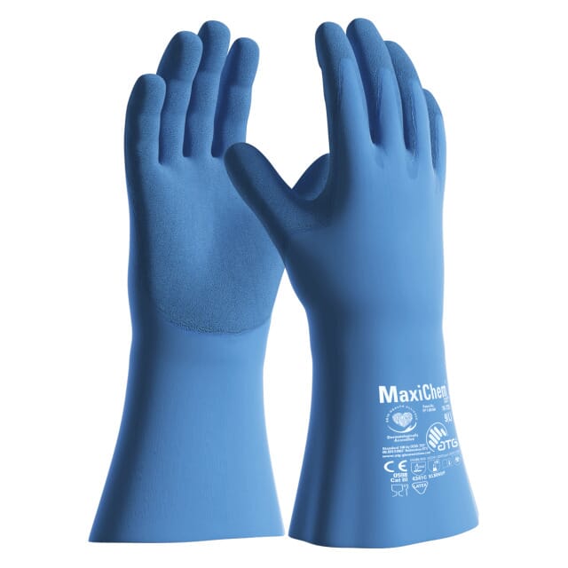 Chemikalienschutz Schnittschutzhandschuh 76-733 MaxiChem Cut