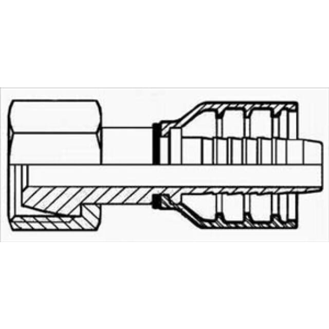 Dichtkegelarmatur metrisches Gewinde, Kobelco, KOB multiCrimp
