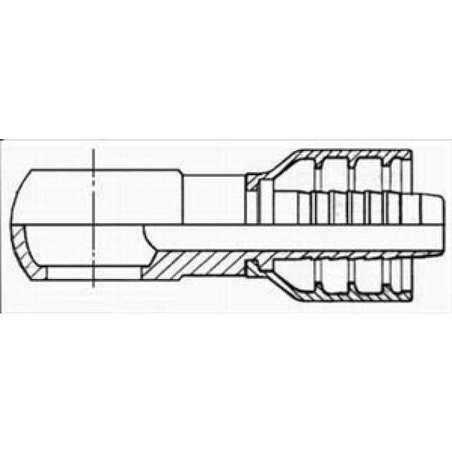 Ringnippelarmatur BSP-Gewinde, RN multiCrimp