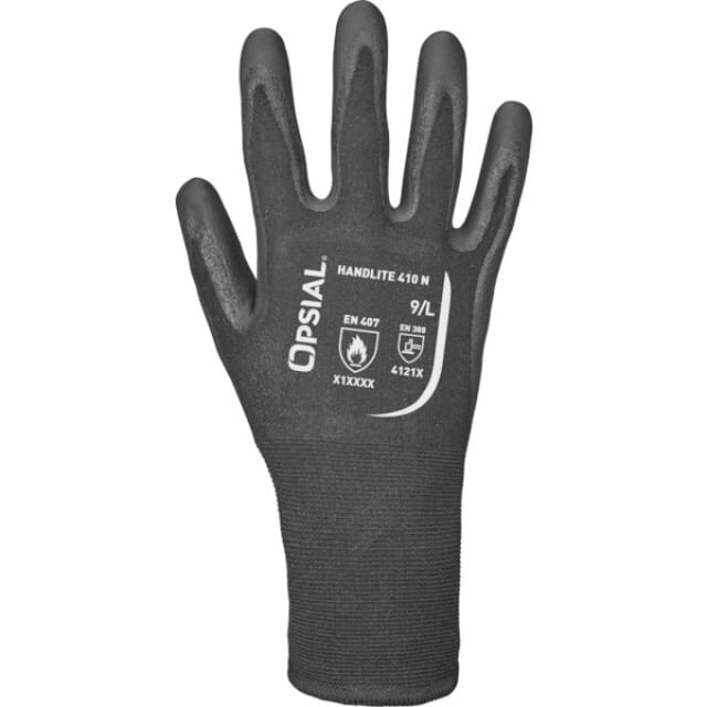 Montagehandschuh nitrilbeschichtet HS.Handlite 410N (P702LK0)