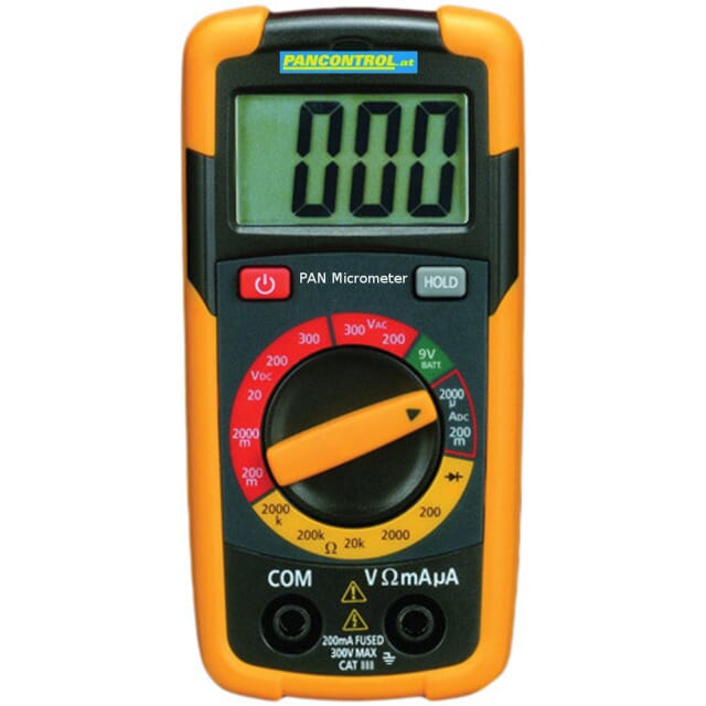 Digital-Multimeter 300V CAT III PAN Micrometer