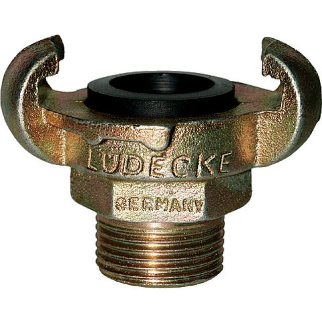 Klauen-Außengewindekupplung (vorm. DIN 3481)