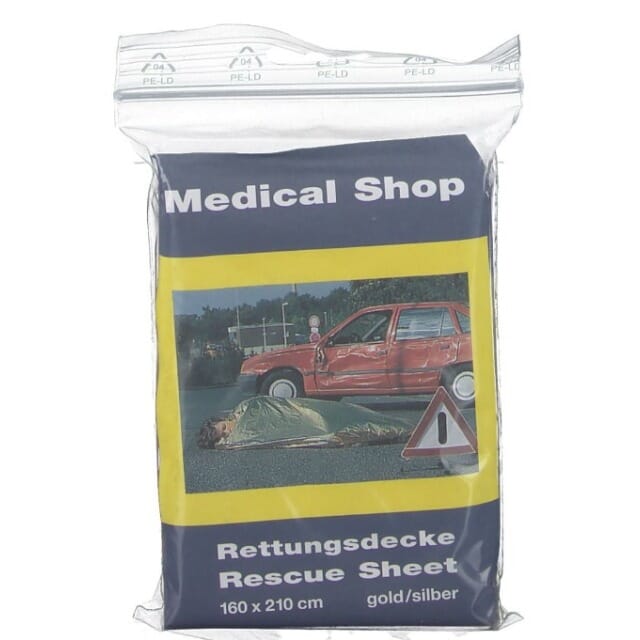 Rettungsdecke HOLTHAUS MEDICAL YPSISAVE (81620) 160 X 210 cm
