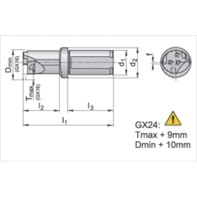 MSS-Bohrstange MSS-I25R90-1,5D Ceratizit