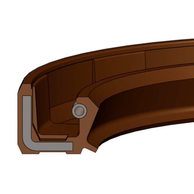 Wellendichtringe Bauform AS FKM ID 040,01 - 100,00